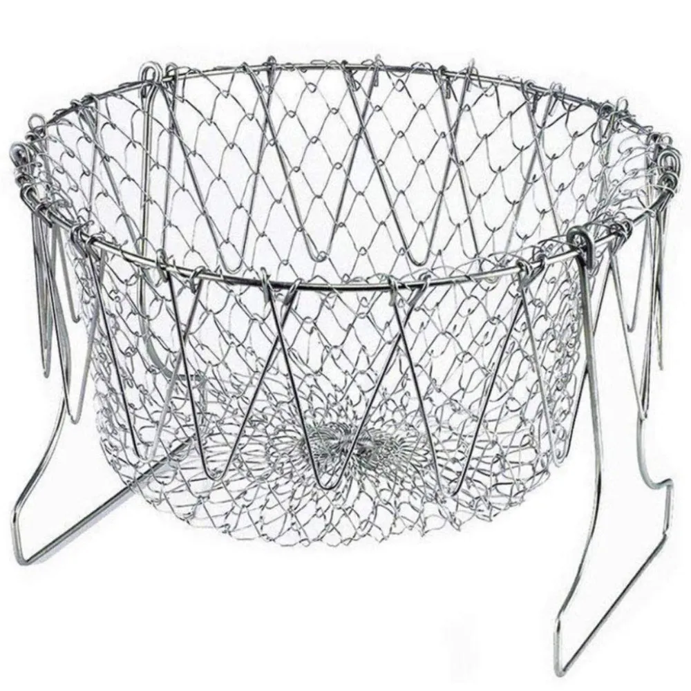 139 Foldable Strainer Chef Basket