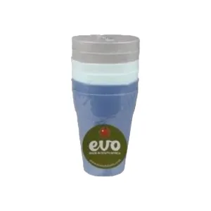 150ml Reusable Picnic Plastic Tumbler Pastel Assorted 6pack