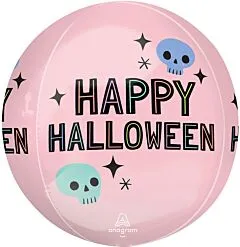 16" Pastel Halloween Skulls