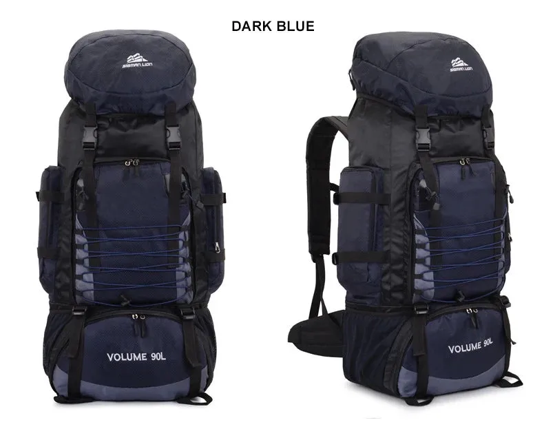 90L Backpack Hiking Camping Outdoor