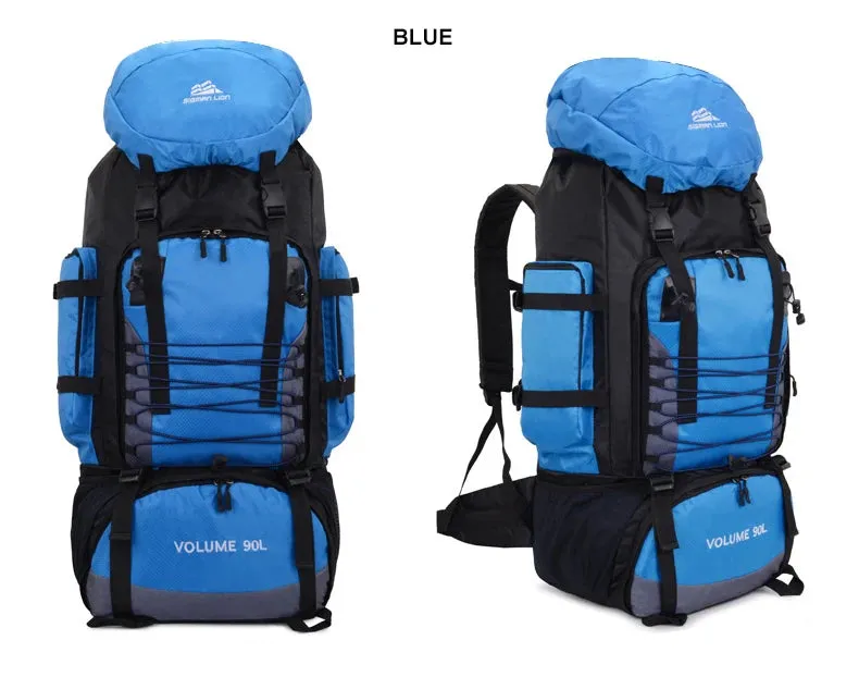 90L Backpack Hiking Camping Outdoor