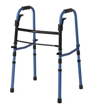 Adult Folding Paddle Walker, 5" Wheels