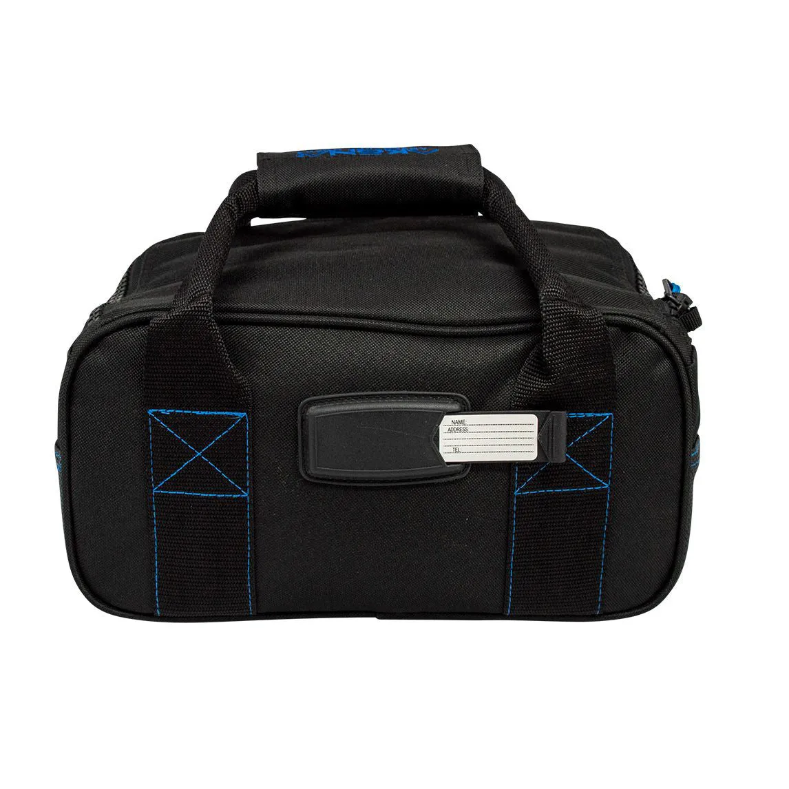 Akona Yukon Recycled Fabric Utility/Weight Bag with Wrap-around Handles and Reinforced Bottom, Yukon Black/Blue