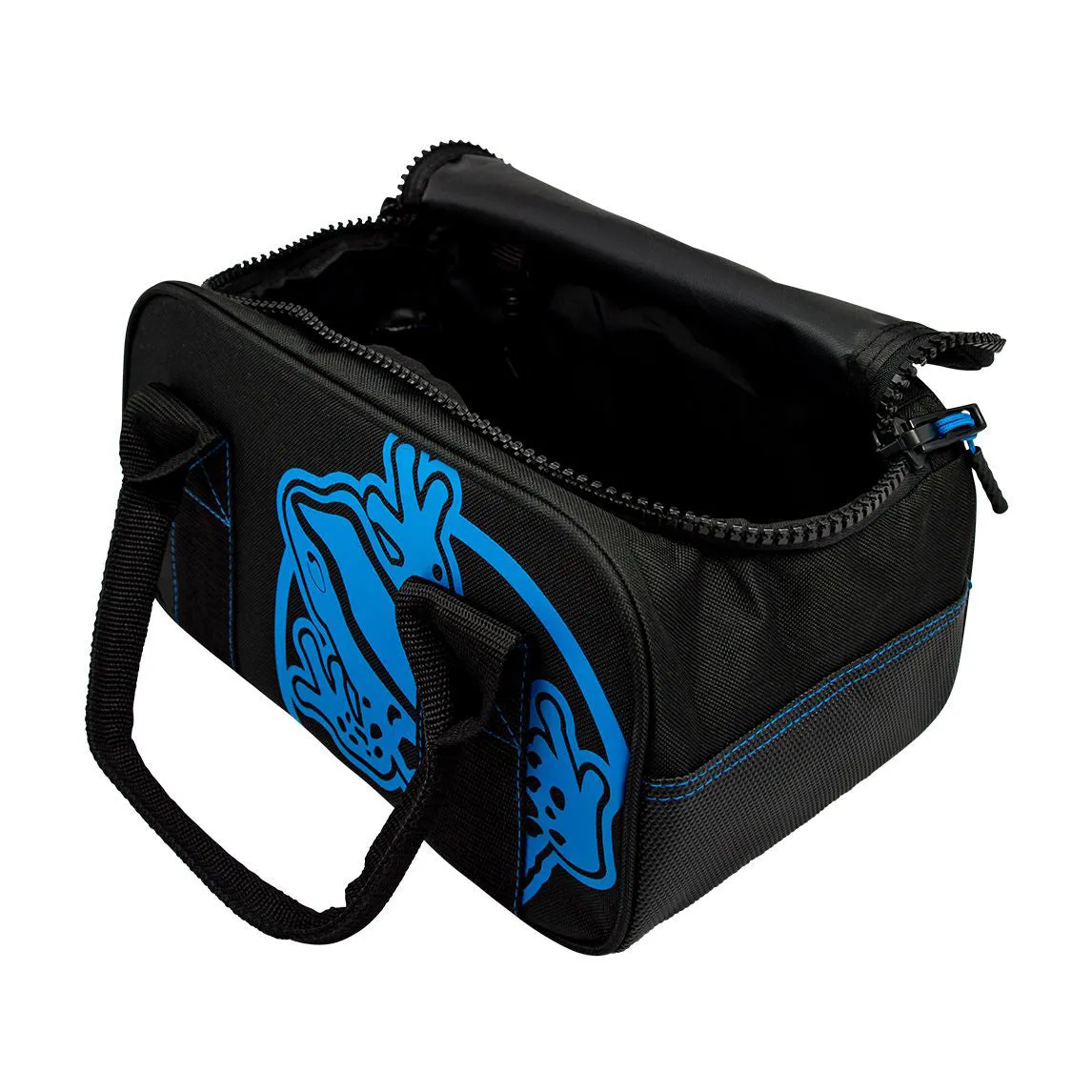 Akona Yukon Recycled Fabric Utility/Weight Bag with Wrap-around Handles and Reinforced Bottom, Yukon Black/Blue