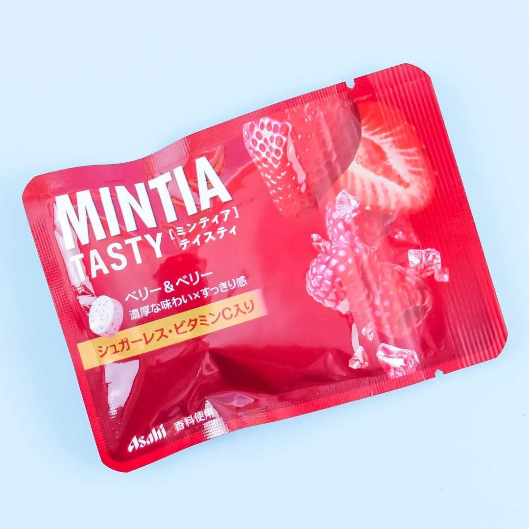 Asahi Mintia Mints - Strawberry & Raspberry