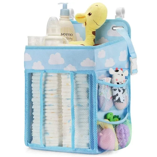 BabyCrib - Hanging Foldable Diaper Storage Bag Organizer