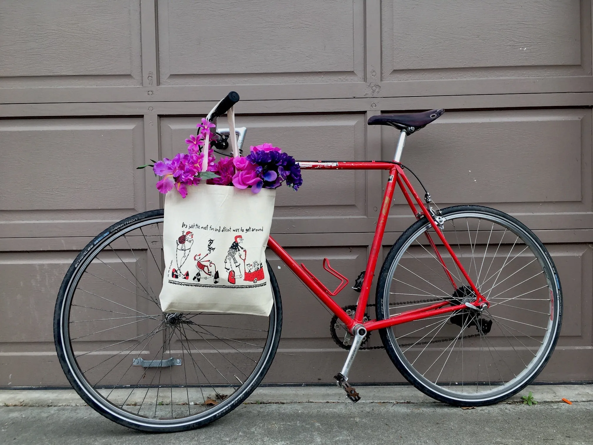 Bag - Biking is just the most fun and efficient way to get around