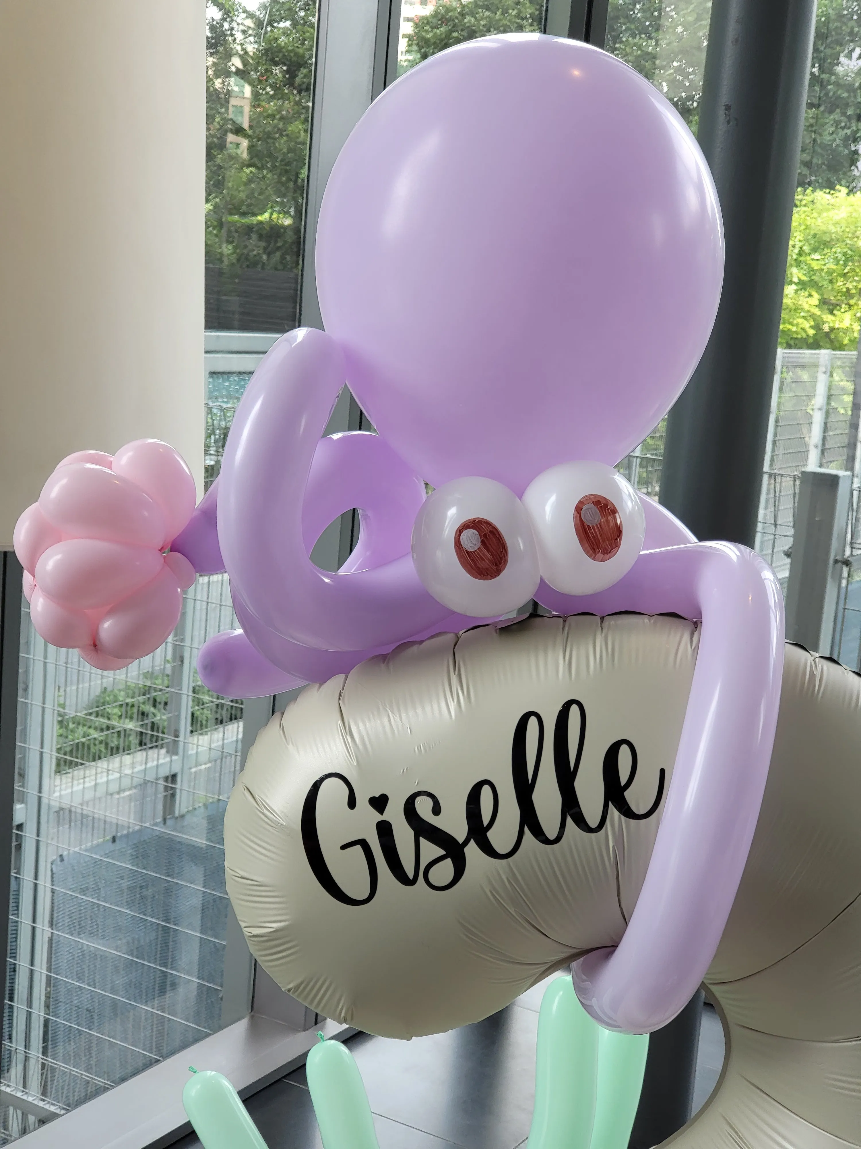 Balloon Marquee Underwater Pastel Themed 3D Balloon Display