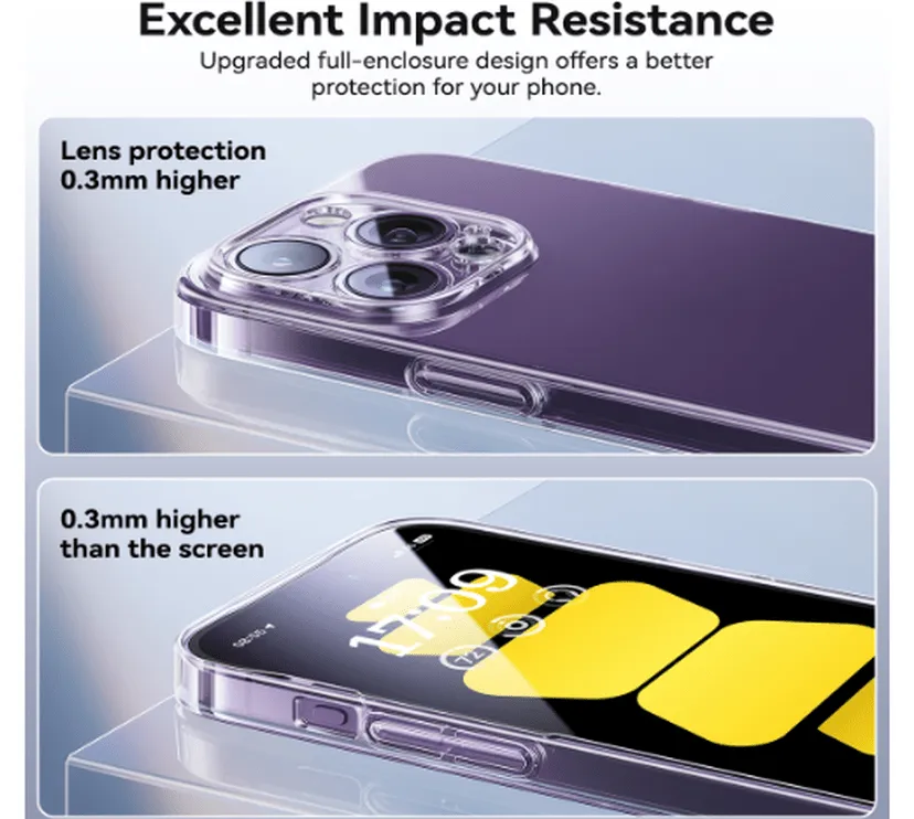 Baseus Lucent Clear Case for iPhone 15