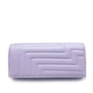 Beatrice Long Quilted Bag - Lilac