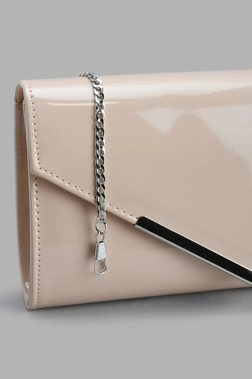 Beige Evening Clutch