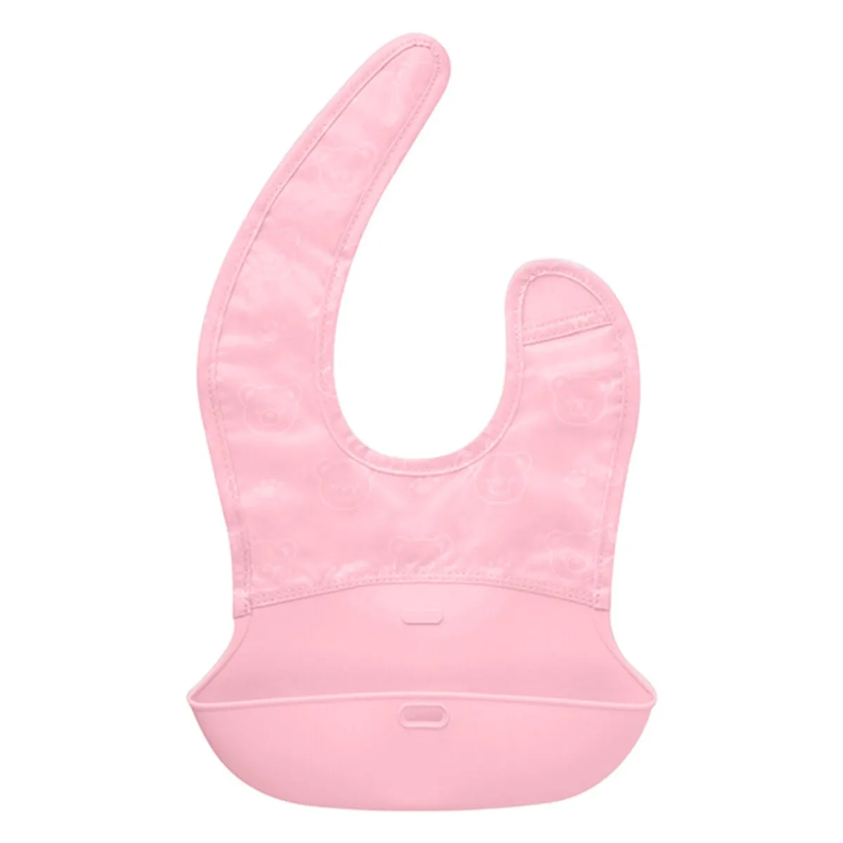 Bib Foldable Easy Pink