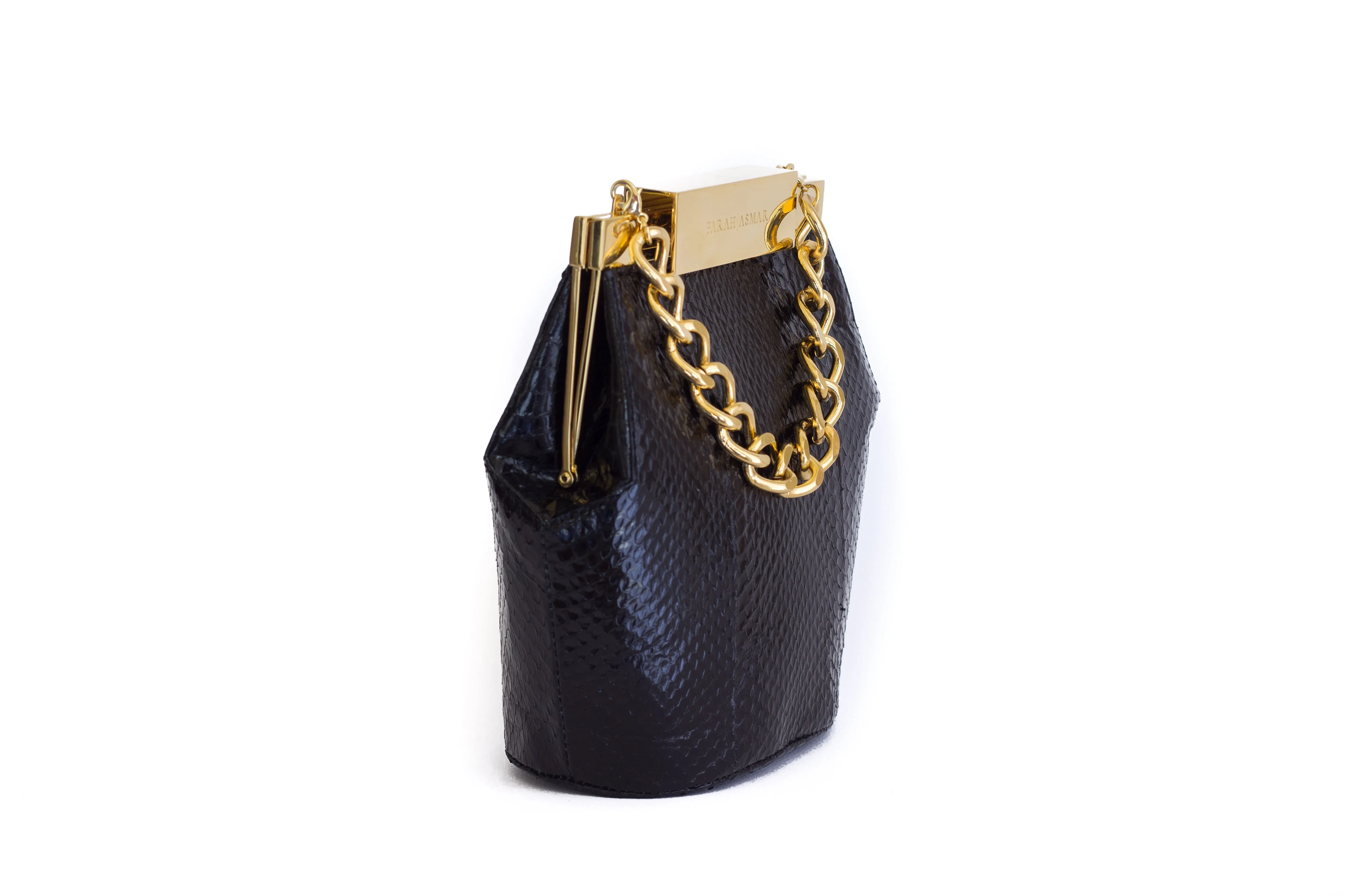 Black Valerie Mini Bucket