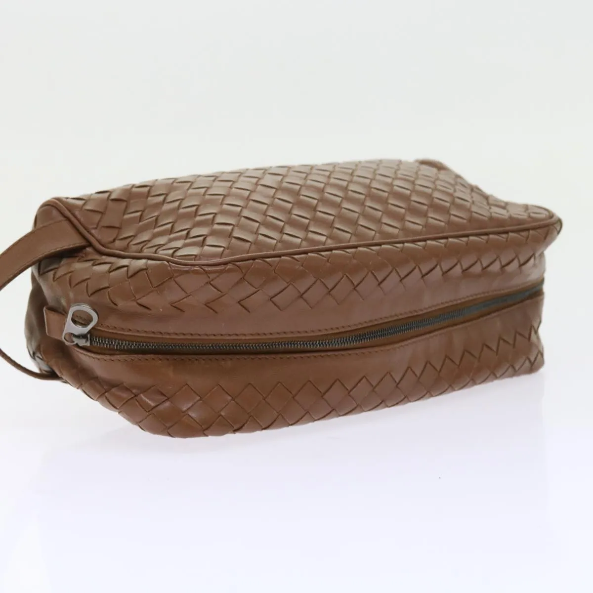 Bottega Veneta Intrecciato  Leather Clutch Bag