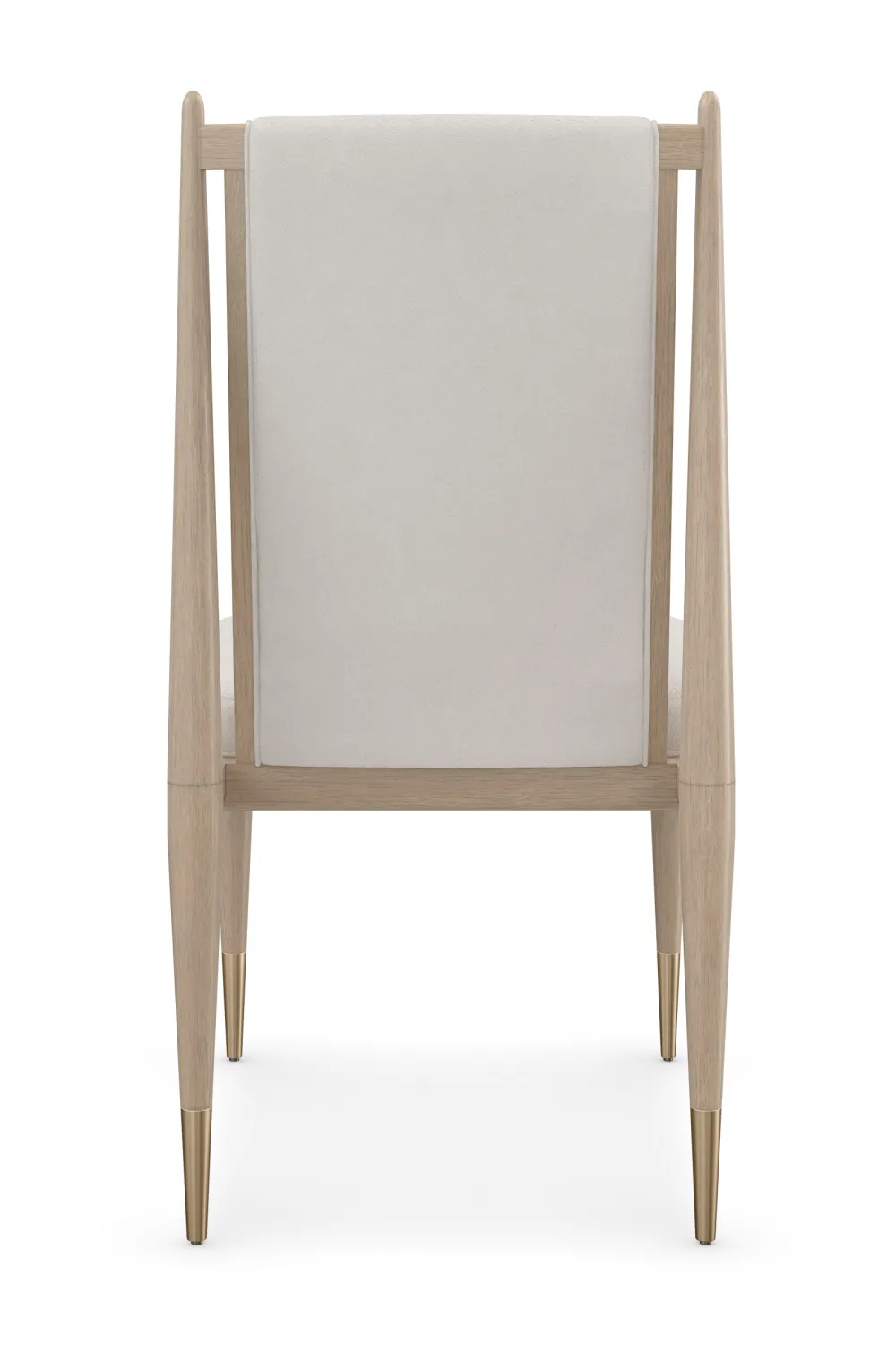 Bouclé Ivory Dining Chair | Caracole Unity