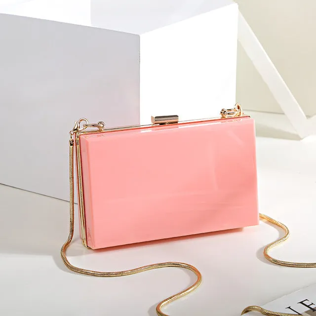 Box Clutch Bag