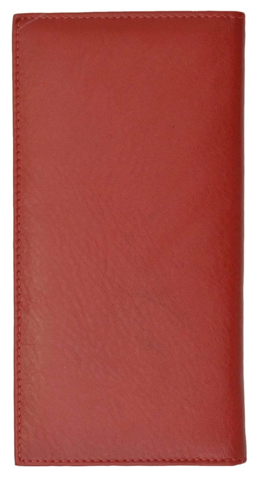 Brand New Hand Crafted Premium Soft Leather Simple Checkbook Cover P156