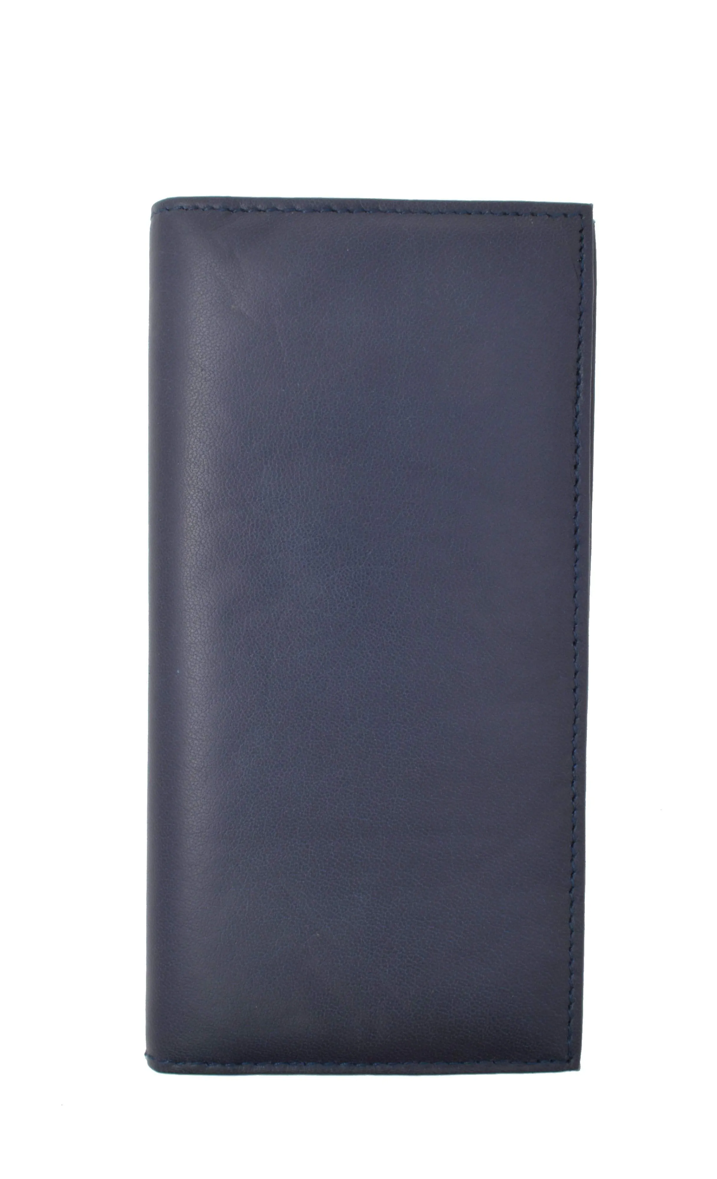 Brand New Hand Crafted Premium Soft Leather Simple Checkbook Cover P156