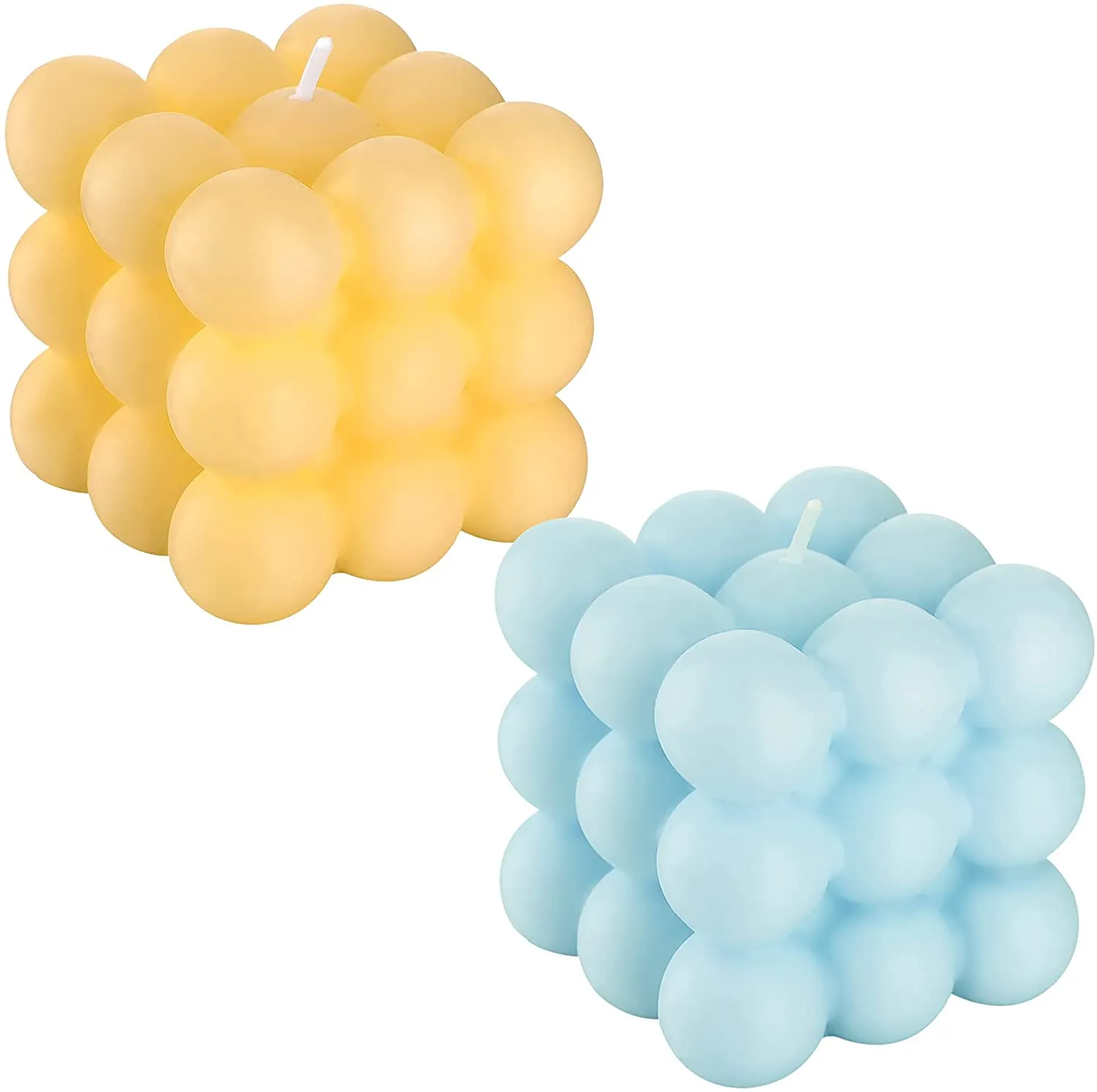 Bubble Cube Candles