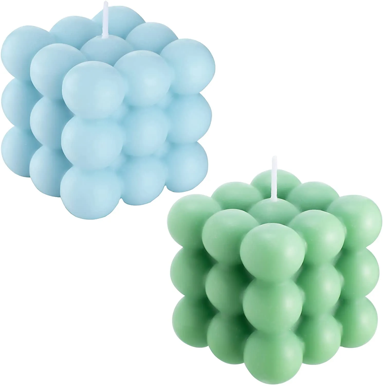 Bubble Cube Candles