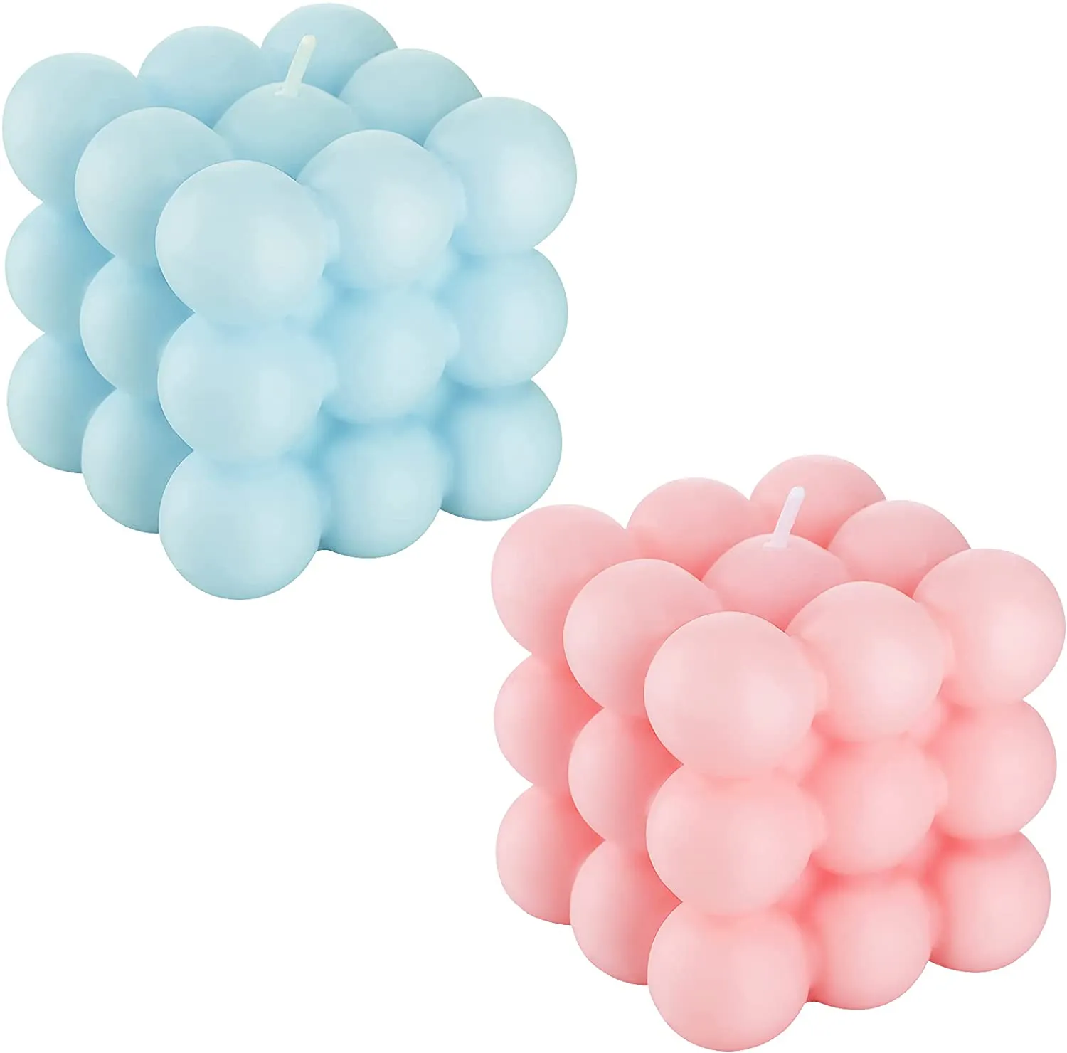 Bubble Cube Candles