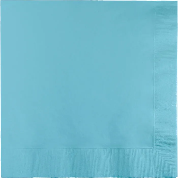 Bulk Pastel Blue Dinner Napkins 3 Ply (250 per Case)