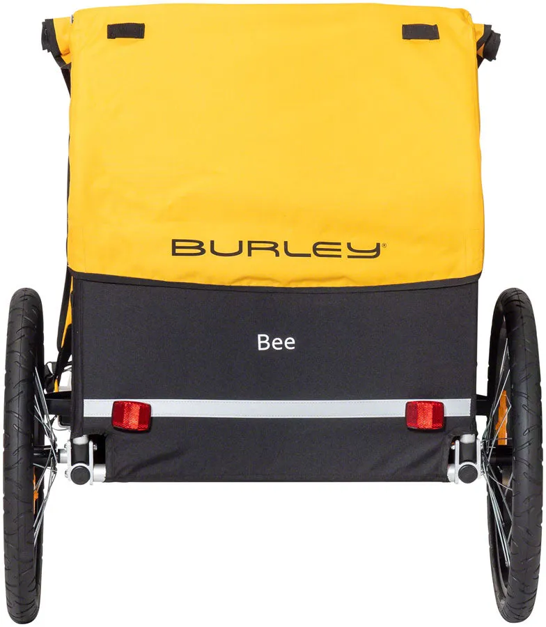 Burley Bee Child E-Bike Trailer Double, Yellow