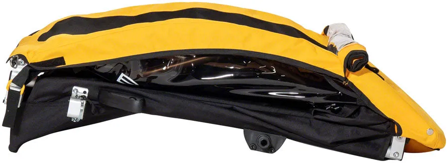 Burley Bee Child E-Bike Trailer Double, Yellow