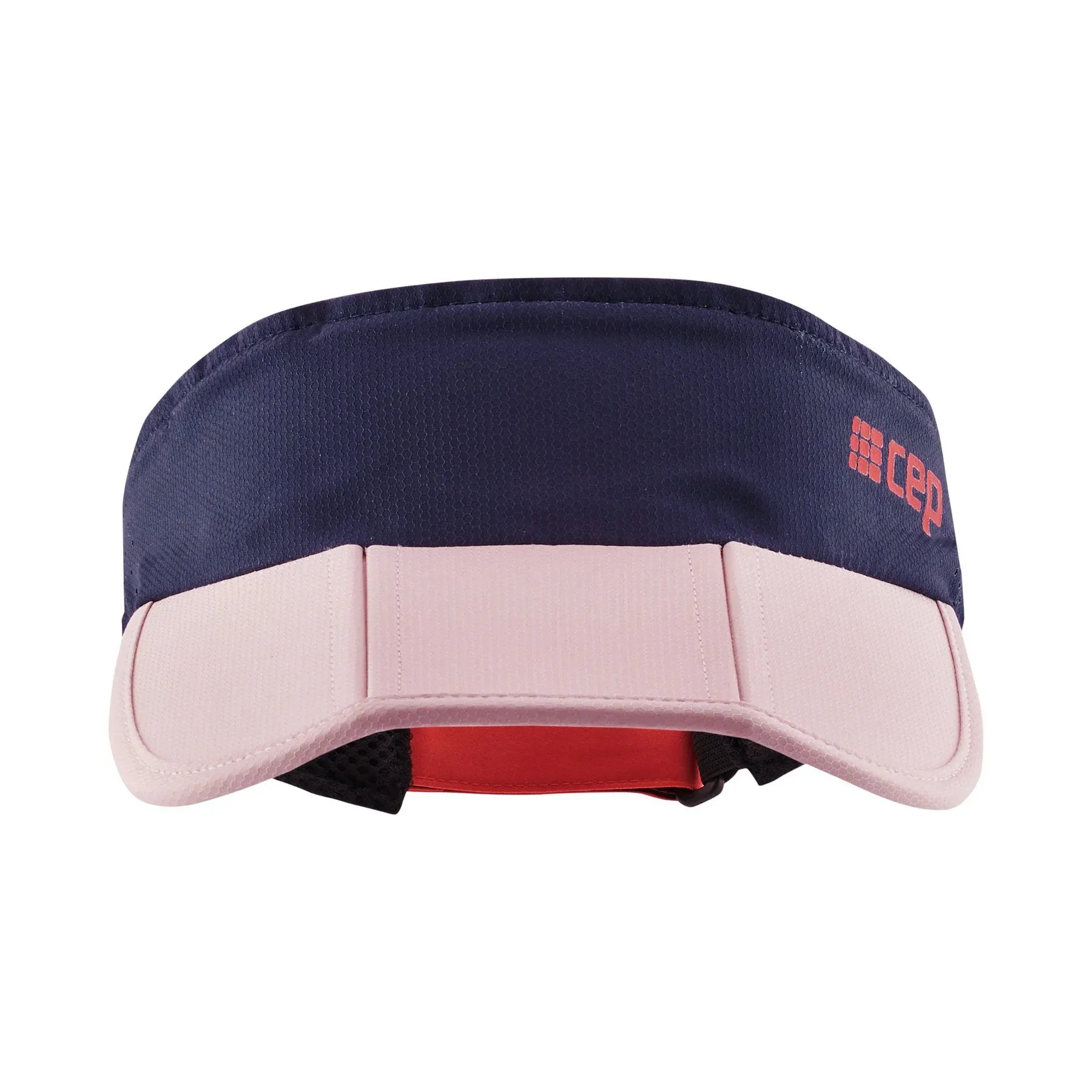 CEP Unisex's The Run Visor - Dark Blue/Cream