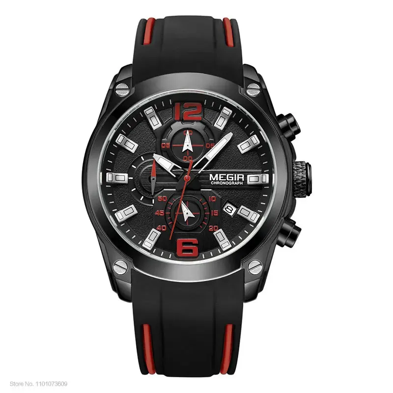 CHRONOGRAPH ANALOG LUMINOUS WATCH