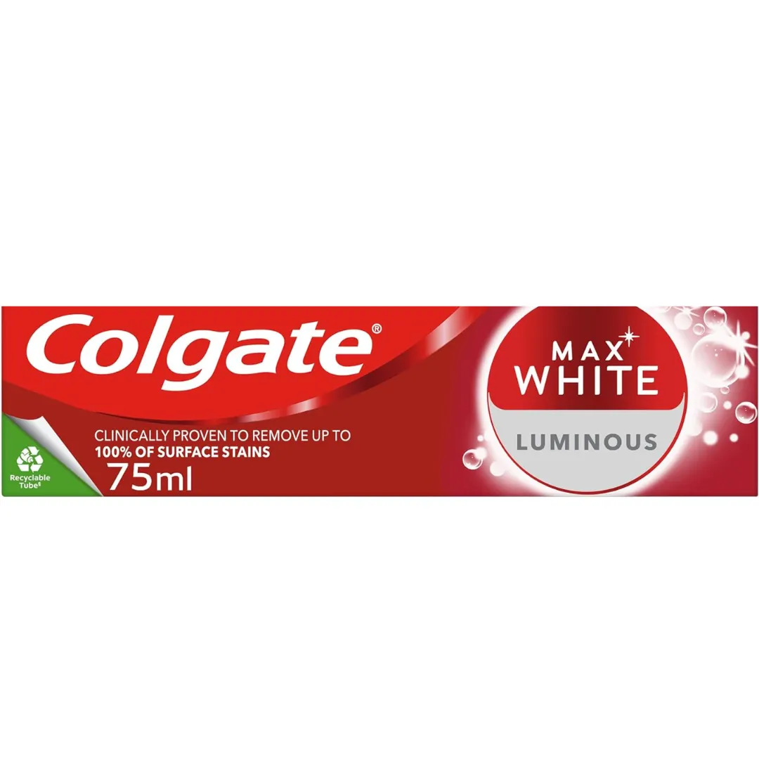 Colgate Max White Luminous Whitening Toothpaste, 75 ml (T)