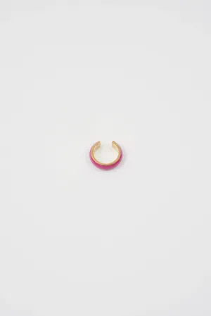 Colored Ear Cuff Magenta