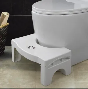 Comfortable  Foot Step Portable Plastic Squat Stool for Western Toilet for Potty Training