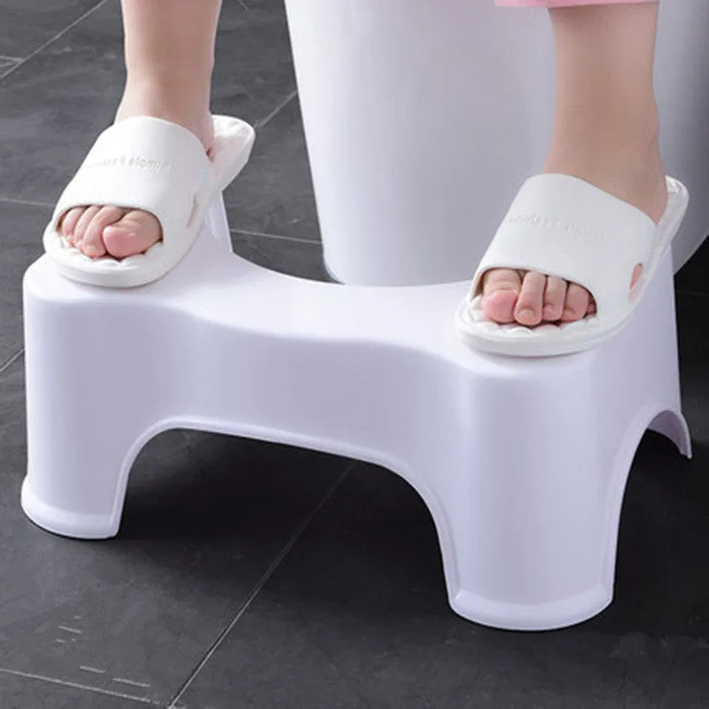 Comfortable  Foot Step Portable Plastic Squat Stool for Western Toilet for Potty Training