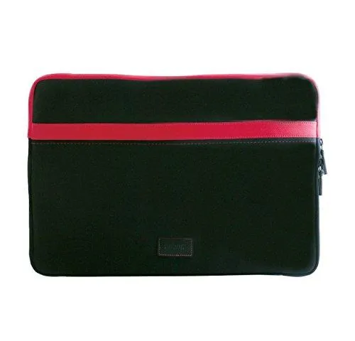 Credo 10" 10.5" 10.6" inch Black / Red Water Resistant Neoprene Tablet Sleeve Laptop Pouch Cover Carrying Case Briefcase 10.1 Inch for Samsung Galaxy Tab A SM-T580 / Tab S3 / Huawei MediaPad M2 / MediaPad T1 10 / MediaPad 10 Link