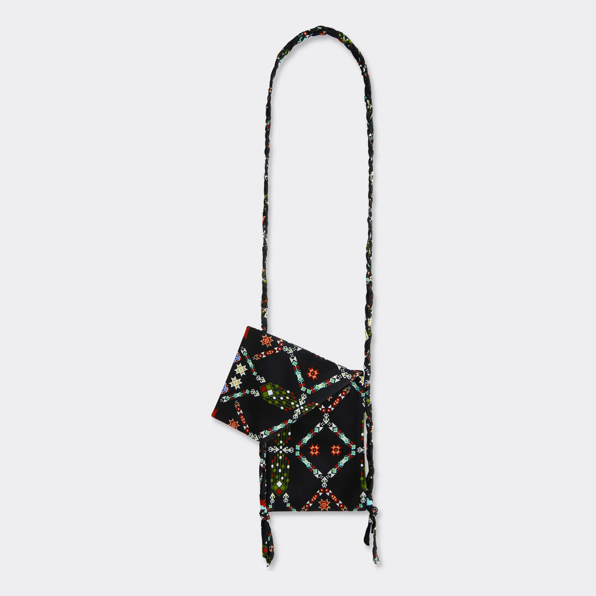 Crossbody Mini Bag in Wax Almasi Game