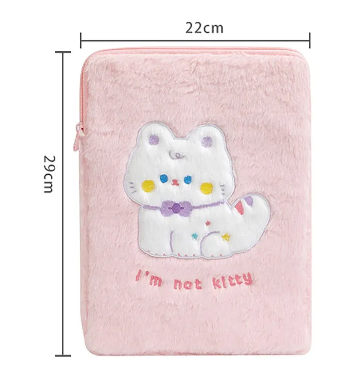 Cute Cat Ipad Tablet Storage Bag Pouch