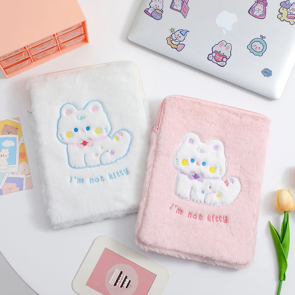 Cute Cat Ipad Tablet Storage Bag Pouch