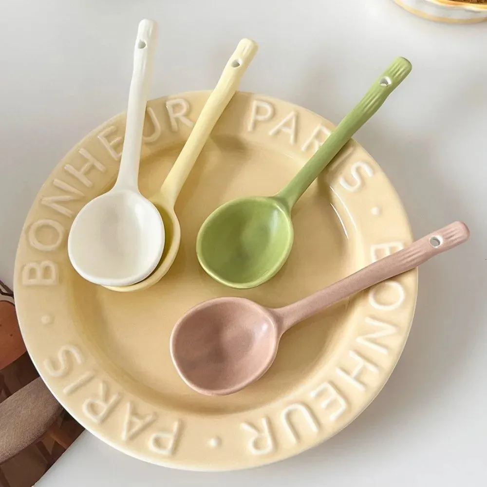 Cute ceramic Coffee Spoon