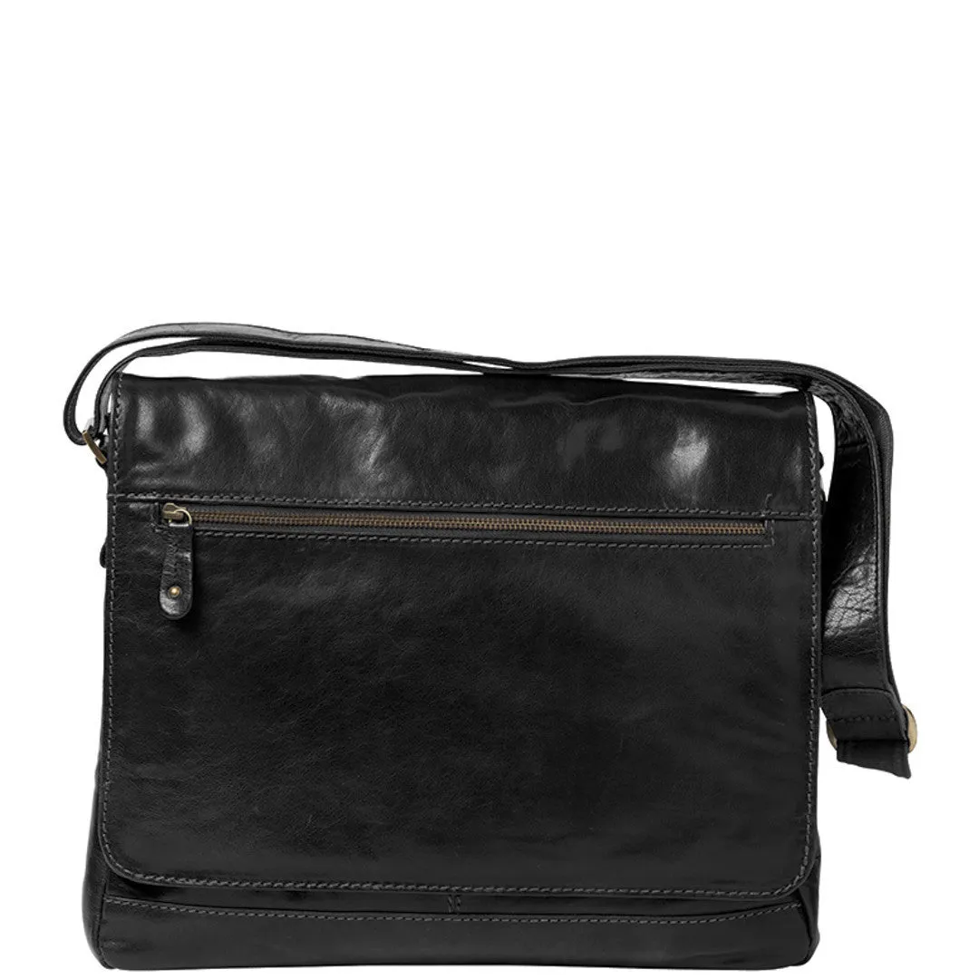 DECLAN LEATHER LAPTOP BAG