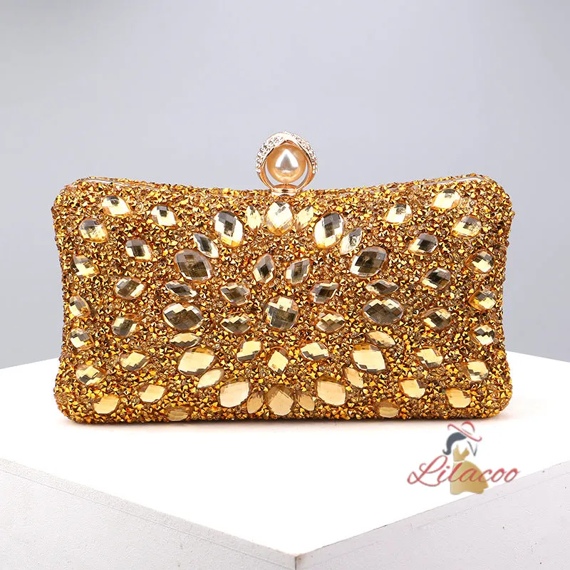 Diamond Bag Ladies Banquet Evening Bag