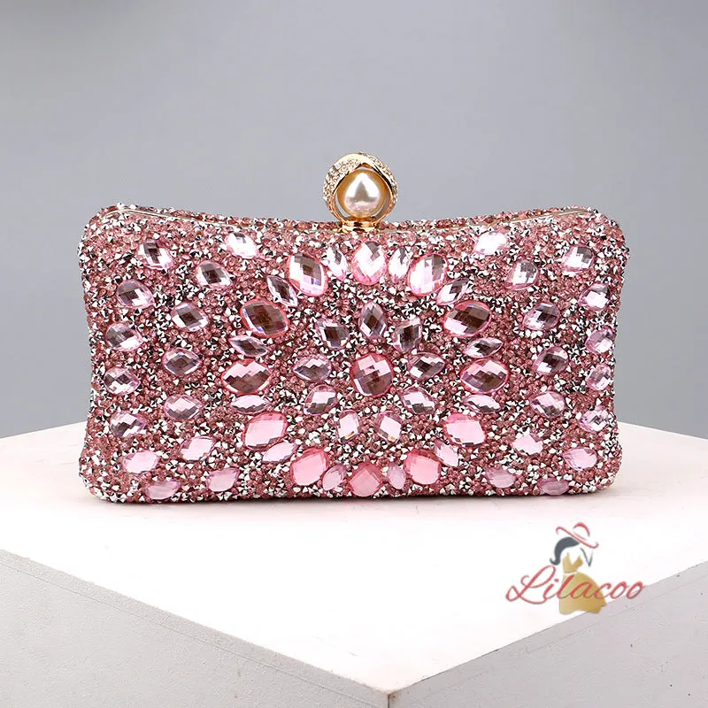 Diamond Bag Ladies Banquet Evening Bag