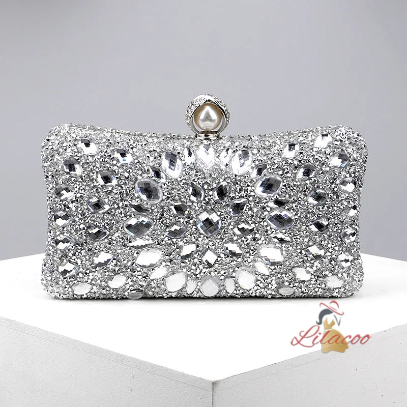 Diamond Bag Ladies Banquet Evening Bag