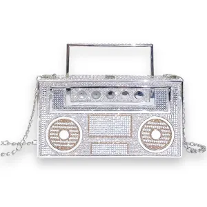 Diamonds Radio Evening Clutch Bag