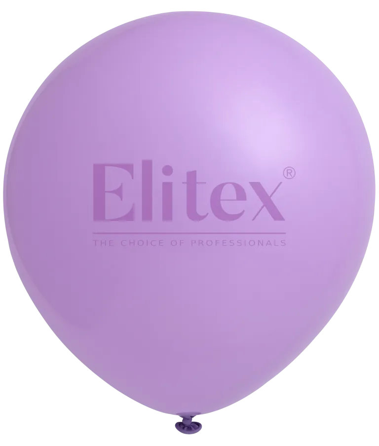 Elitex 6" Pastel Spring Lilac Latex Balloons 50ct