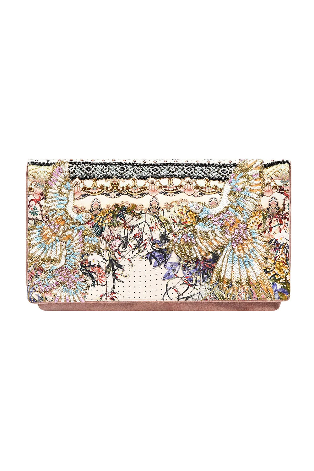 EMBELLISHED CLUTCH KINDRED SKIES