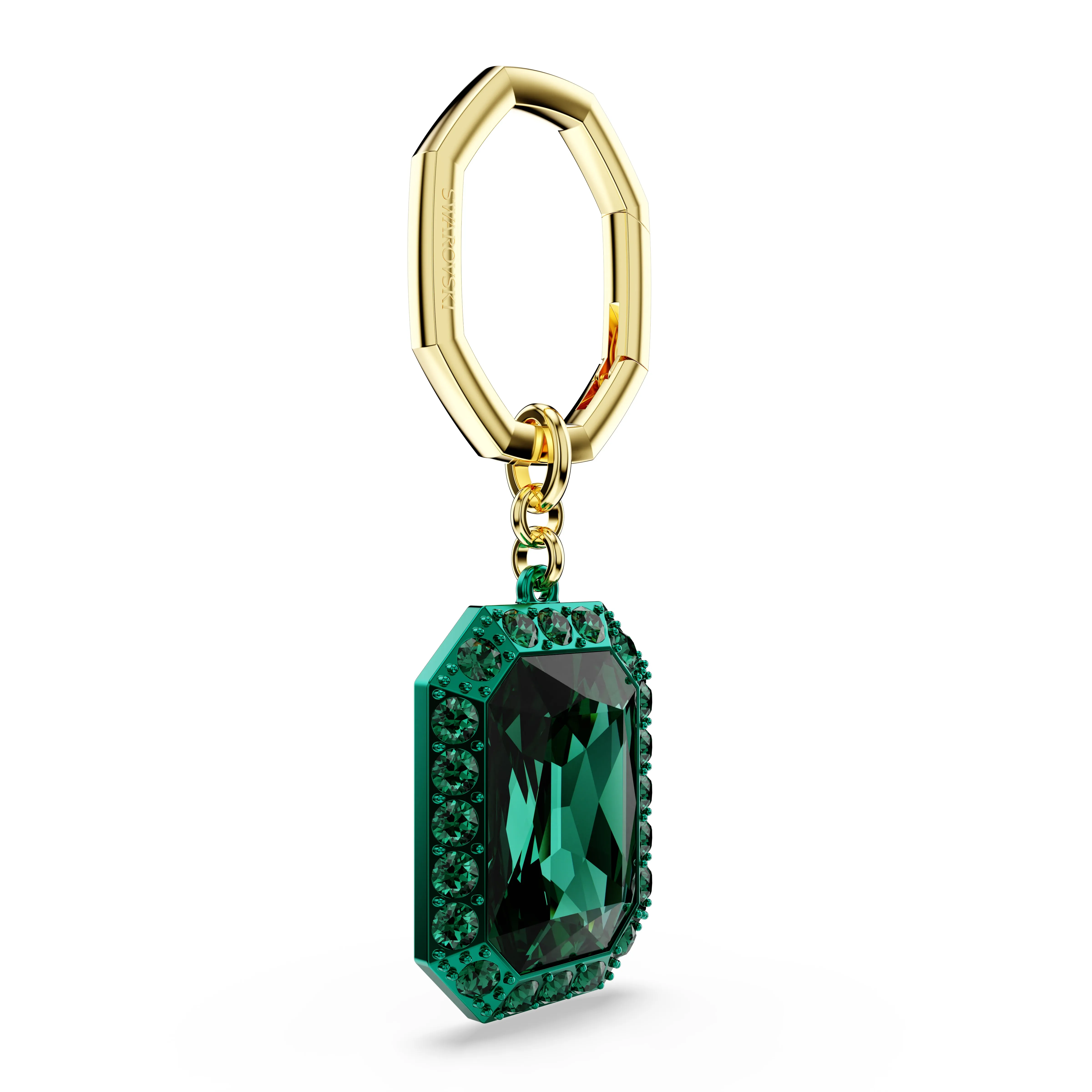 Emerald Key Ring by Swarovski