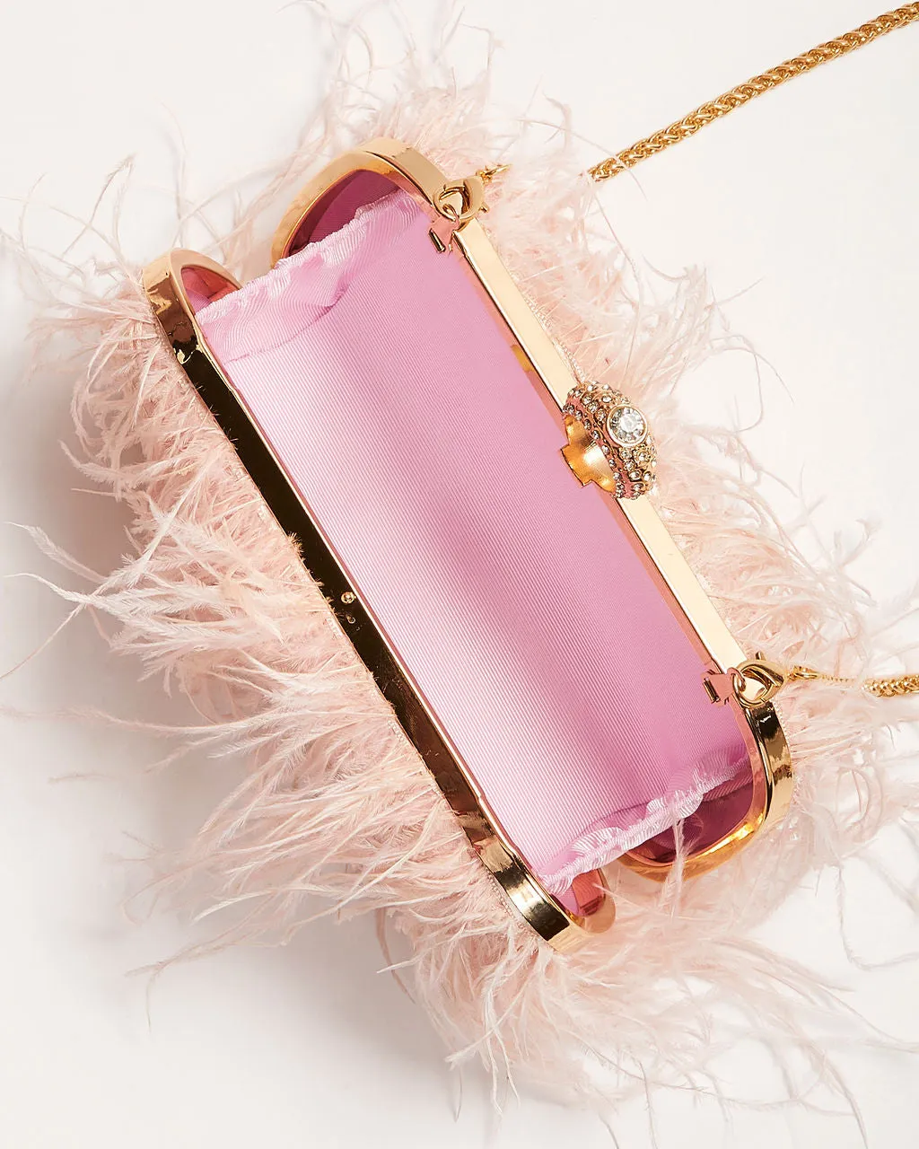 Emily Feather Clutch