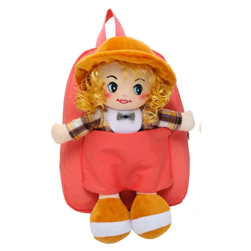 Enchanted Plush Doll Backpack for Kids - Ideal for Nursery Fun!