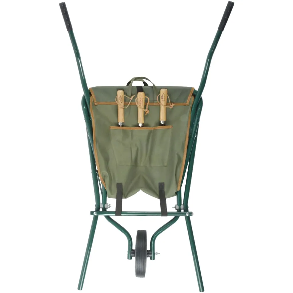 Esschert Design Folding Wheelbarrow Green GT138